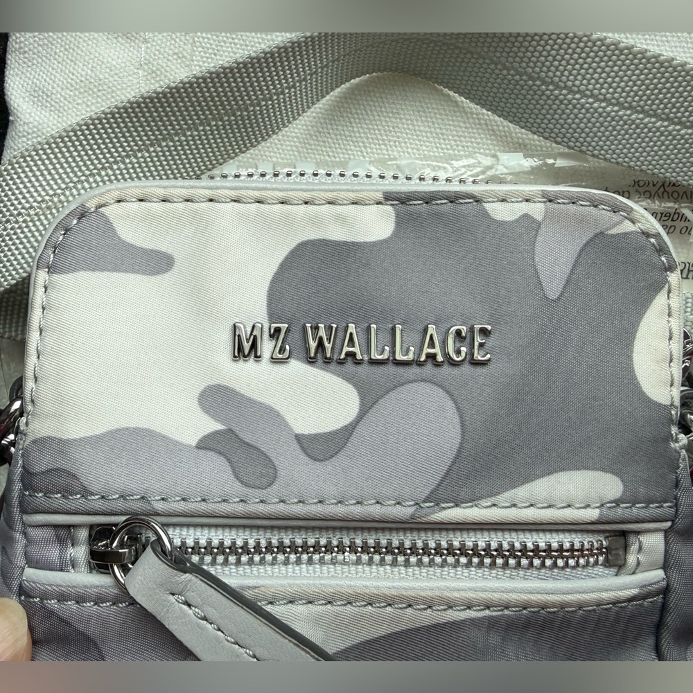 MZ Wallace Micro Tribeca Light Grey Camo - Picture 4 of 16